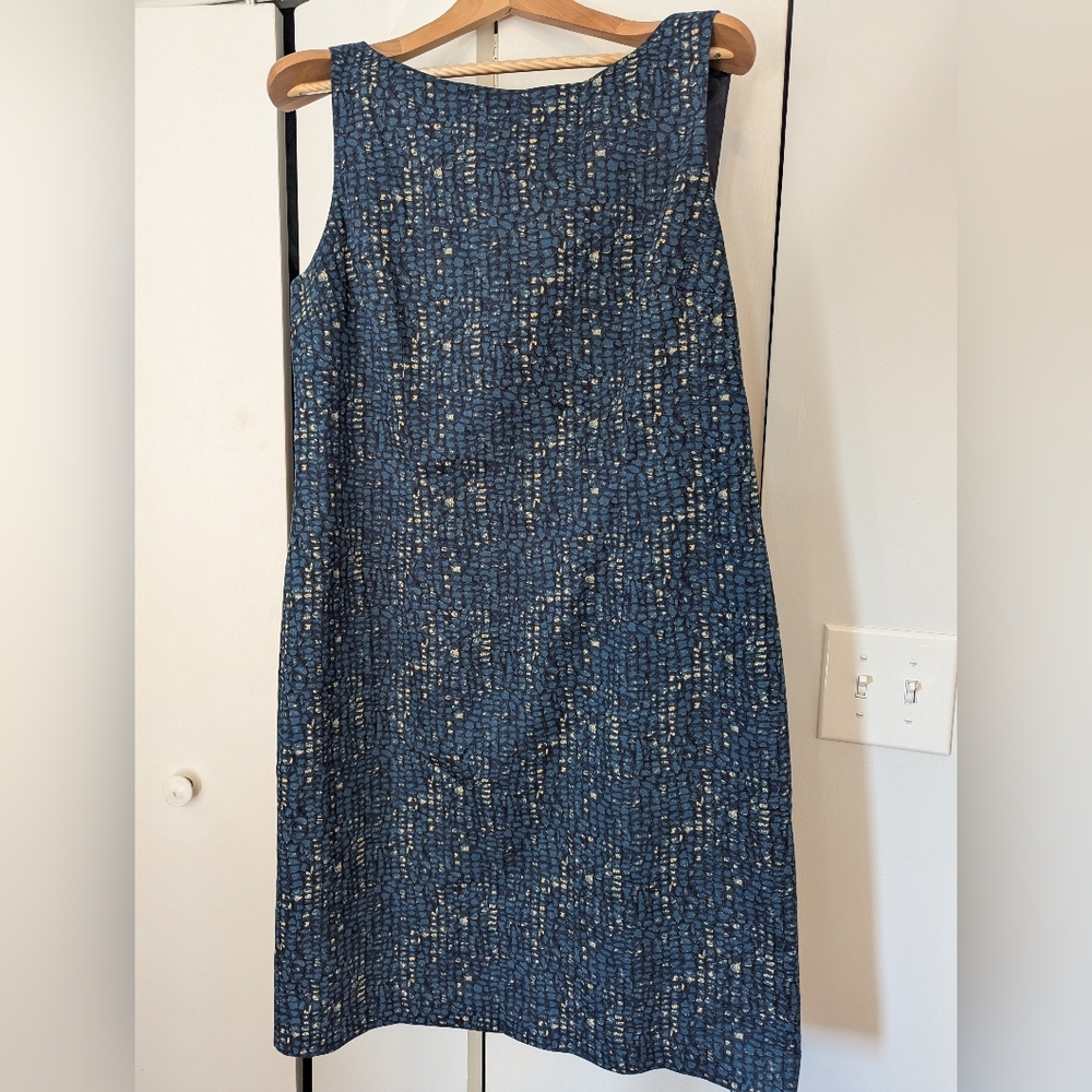 Ann Taylor Snake Print Sheath Dress